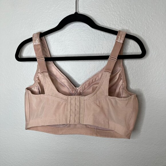 Glamorise Full Coverage Wire-Free Magic Lift Bra 40H 1007 - Picture 7 of 9